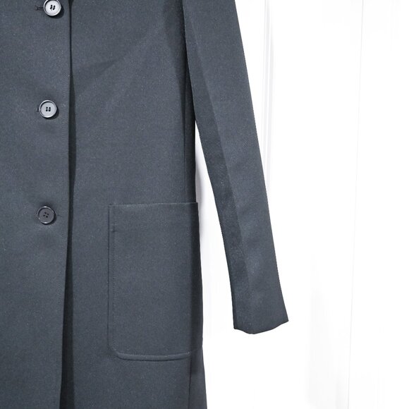 THEORY Izzurc Prospective Black Long Jacket Coat - Size S/P - Picture 4 of 9